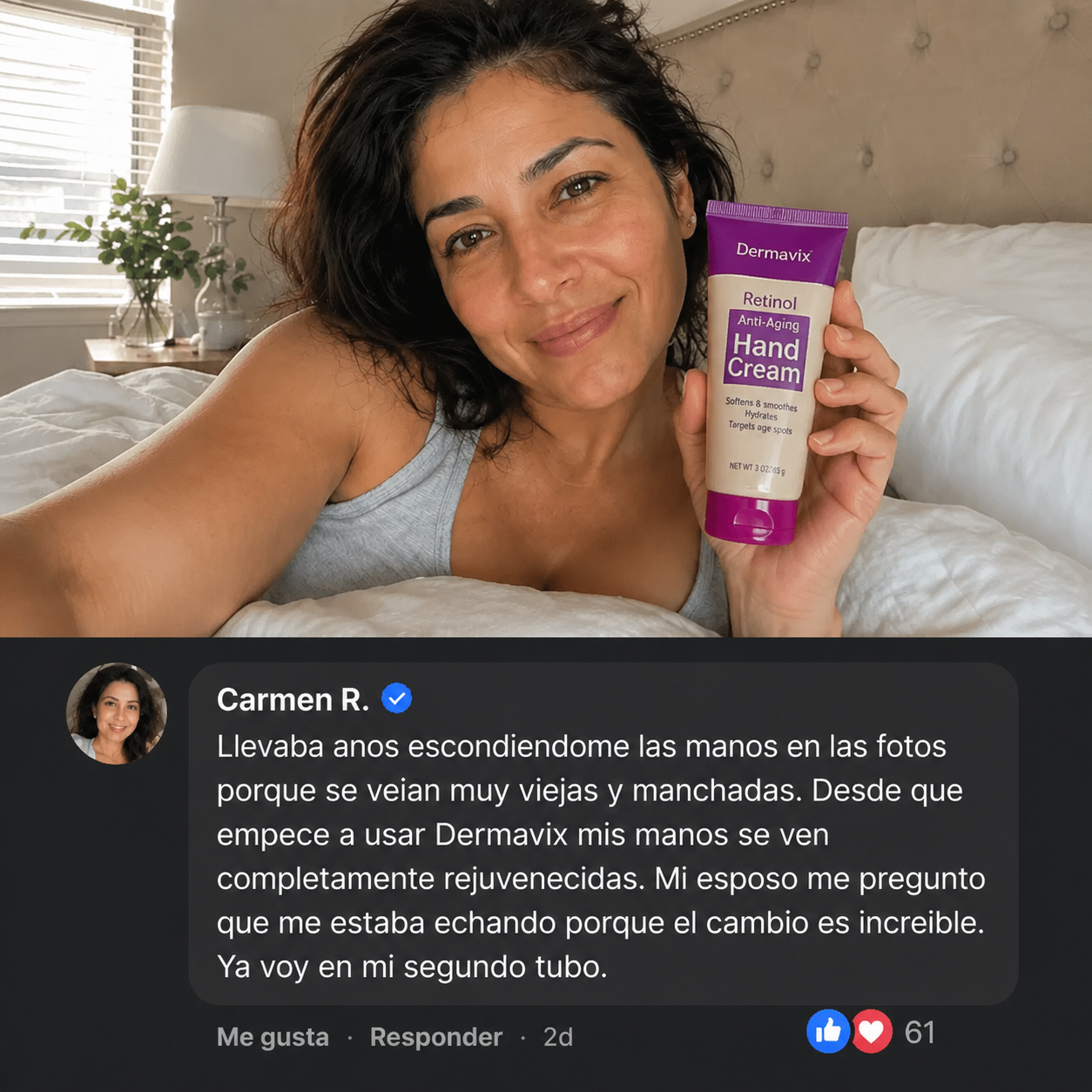 Dermavix Crema de Manos Anti-Edad